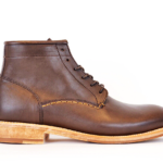 Dark Brown Leather Boots