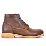 Brown Vegetable Tanned Leather Boots by Butts and Shoulders
