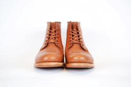 Cognac Leather Boots